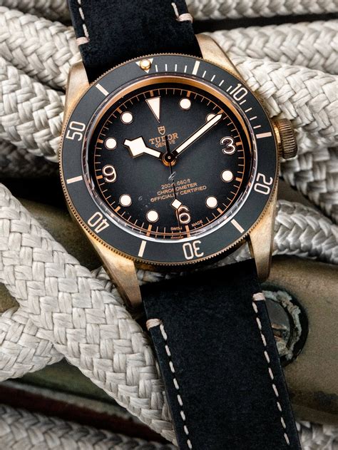 tudor watch black bay bronze